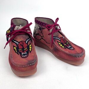 Clarks Stranger Things Wallabee Evo The Upside Down Boot Mens 9 Hellfire Club